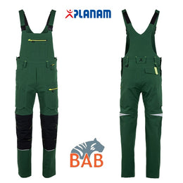 Planam rECOline nachhaltige Latzhose mit SORONA® Material