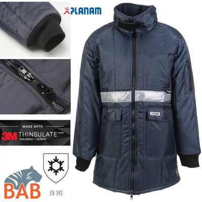 Planam Gefrierhauskleidung  Parka Kälteschutzbekleidung