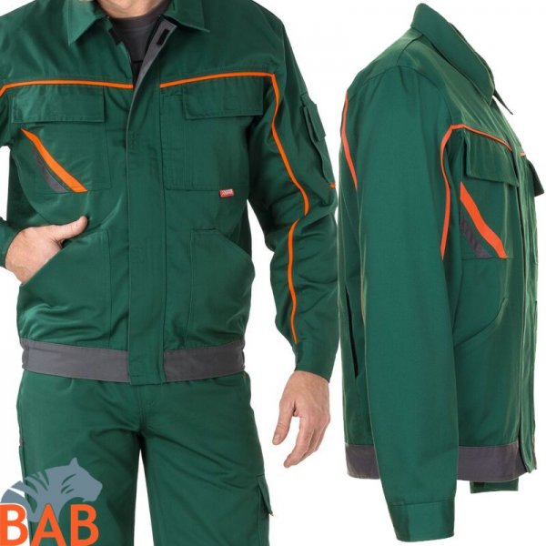 Planam Visline Arbeitsjacke V2 grün