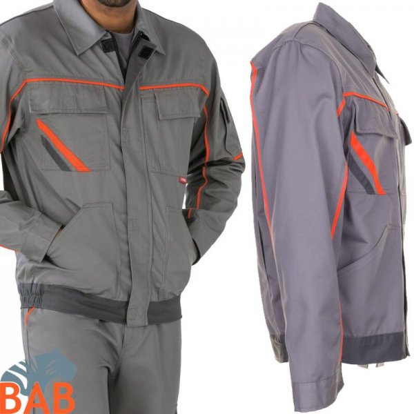Planam Visline Arbeitsjacke V2  zink