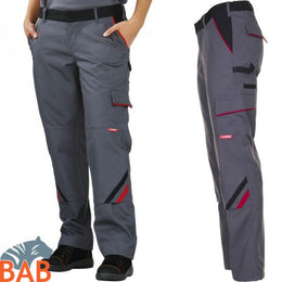Planam 2329 Highline Arbeitshose Damen grau schwarz