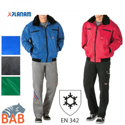 Planam Gletscher Comfortjacke Winterarbeitsjacke 3in1