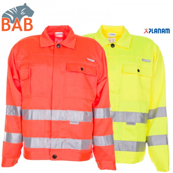 Planam - Warnschutzjacke uni