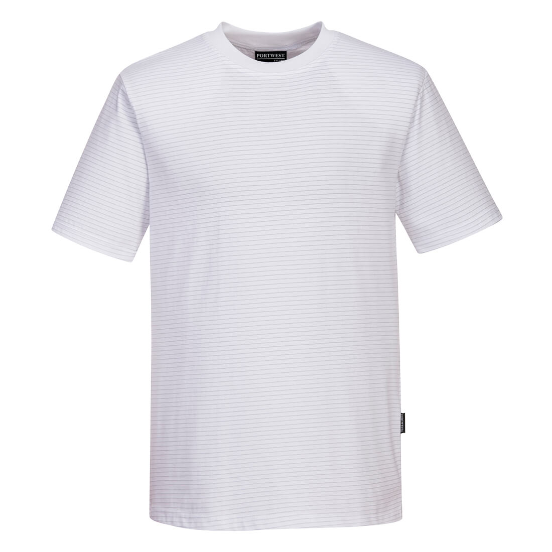 PW-AS20 Antistatisches ESD T-Shirt weiss