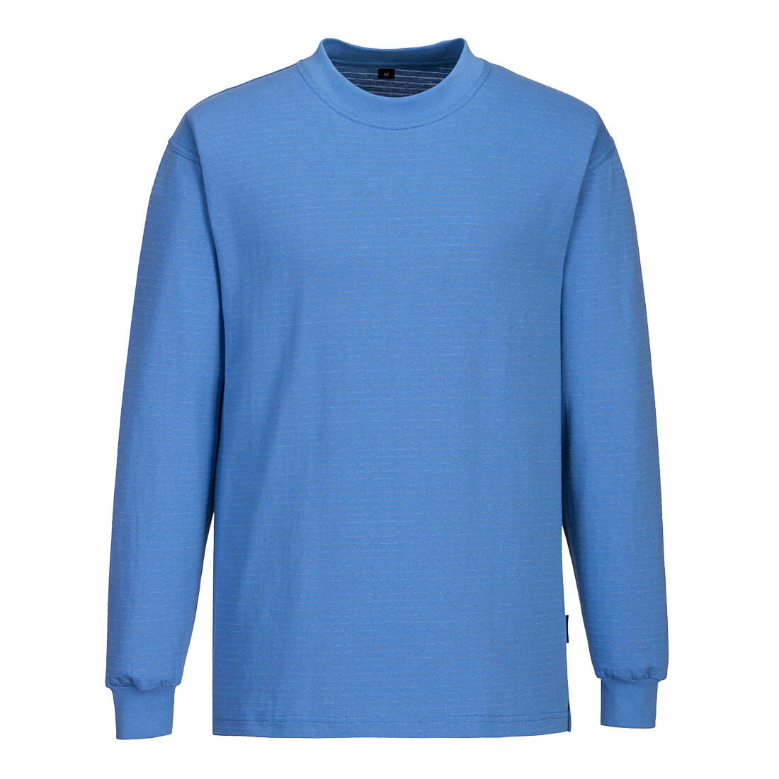 PW-AS22 Antistatisches ESD Langarm-Shirt blau