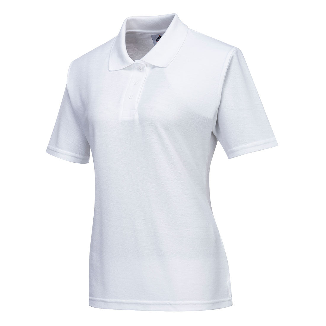 PW-B209 Damen Polo Shirt weiss- Auslaufmodell