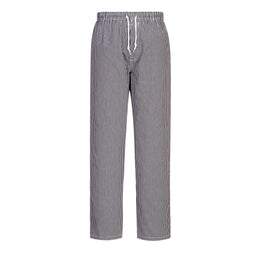 PW-C079 Standart-Kochhose, 100% BW, pepita