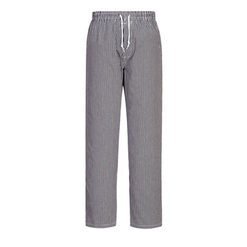 PW-C079 Standart-Kochhose, 100% BW, pepita