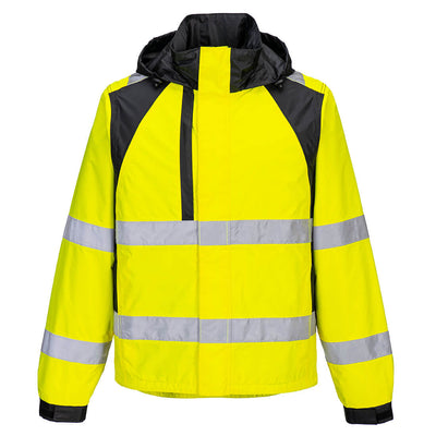 PW-CD860 WX2 Eco Warnschutz Regenjacke Gelb/Schwarz