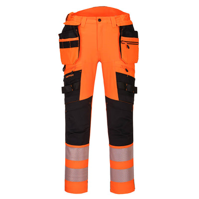 PW-DX442 DX4 Warnschutzhose mit abnehmbaren Holstertaschen orange