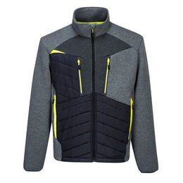 PW-DX471 Hybrid Steppjacke  metallgrau