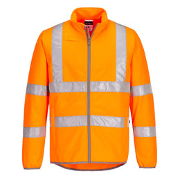 PW-EC24 ECO Warnschutz- Softshell-Jacke (2L) Orange