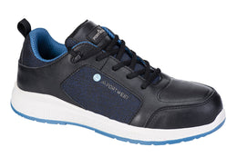 PORTWEST-PWFC07  Öko Composite Trainer S3S schwarz/blau