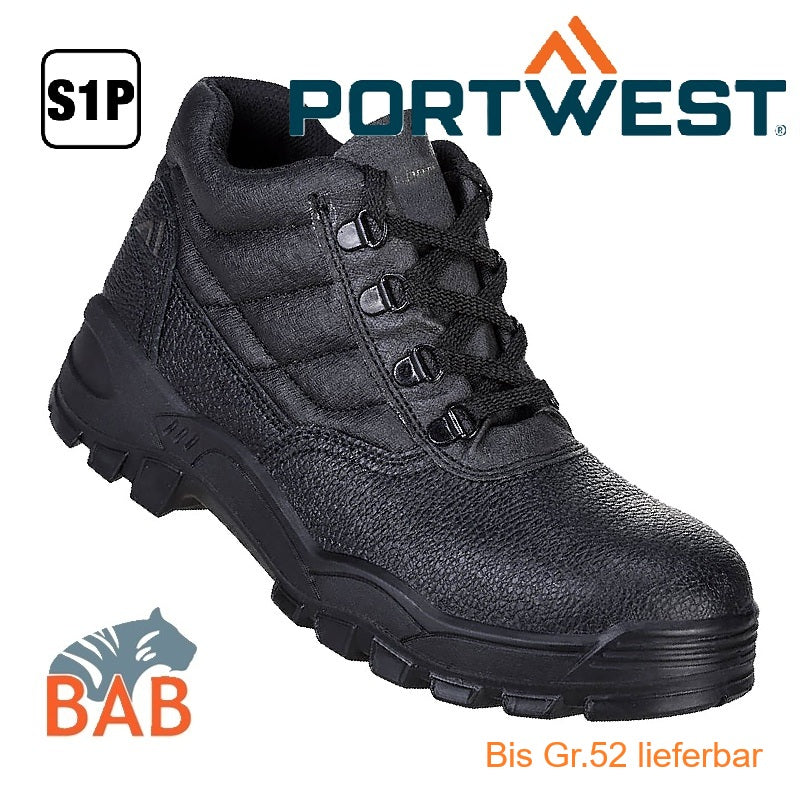 PORTWEST-FW10 Steelite Protector Sicherheitsstiefel S1P bis Gr.52