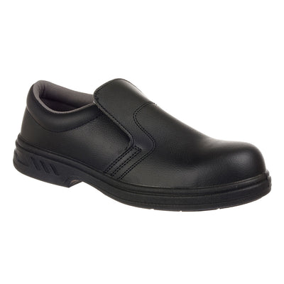 PORTWEST-FW81 Steelite Sicherheitsslipper S2 Schwarz