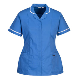 PW-LW17  Klassischer Damenkasack blau