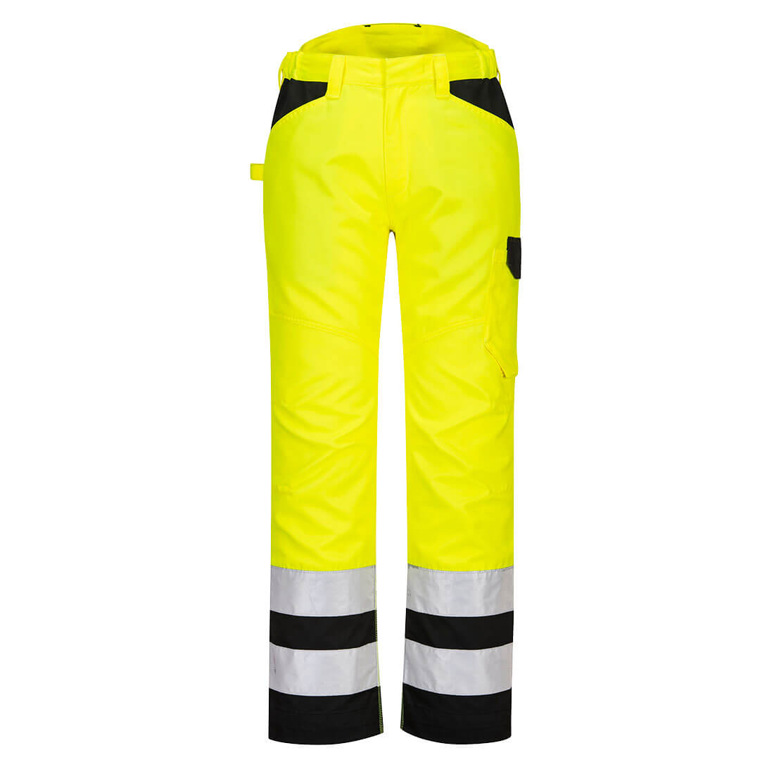 PW241 PW2 Warnschutzbundhose gelb-schwarz