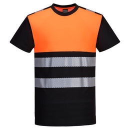 PW-PW311 Warnschutz Cotton Comfort T-Shirt kurzarm