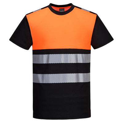 PW-PW311 Warnschutz Cotton Comfort T-Shirt kurzarm