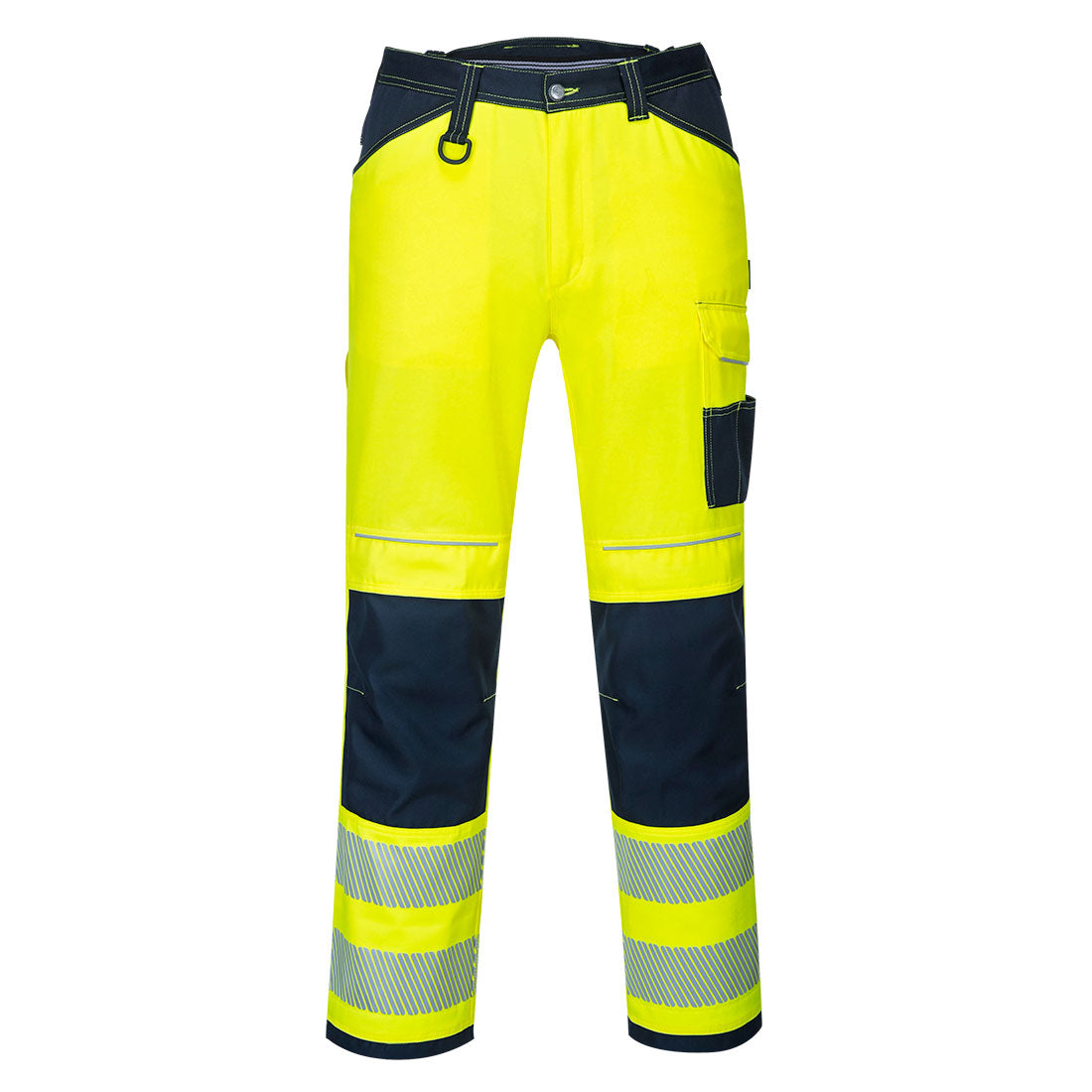 PW340 PW3 Warnschutzbundhose gelb-marine