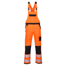 PW344 PW3 Warnschutzlatzhose orange-schwarz