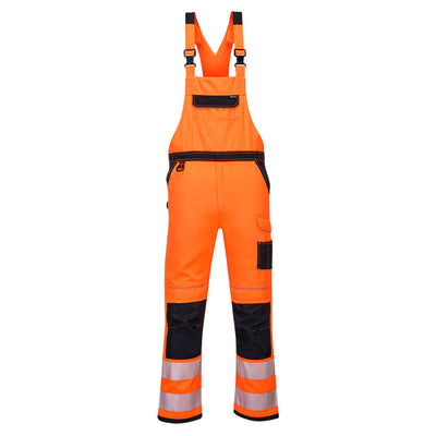 PW344 PW3 Warnschutzlatzhose orange-schwarz