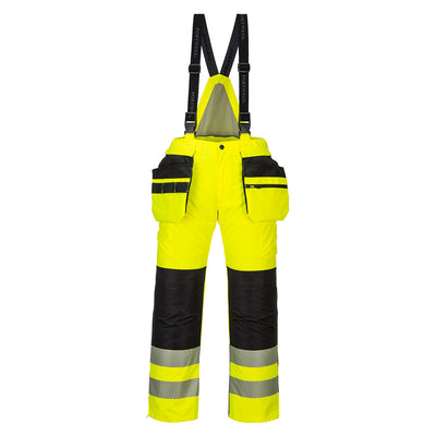 PW-PW351 Winter Warnschutzhose gelb-schwarz