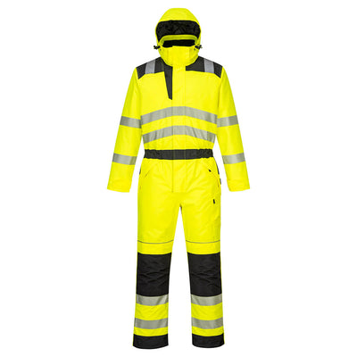 PW-PW352 Winter Warnschutzoverall gelb-schwarz