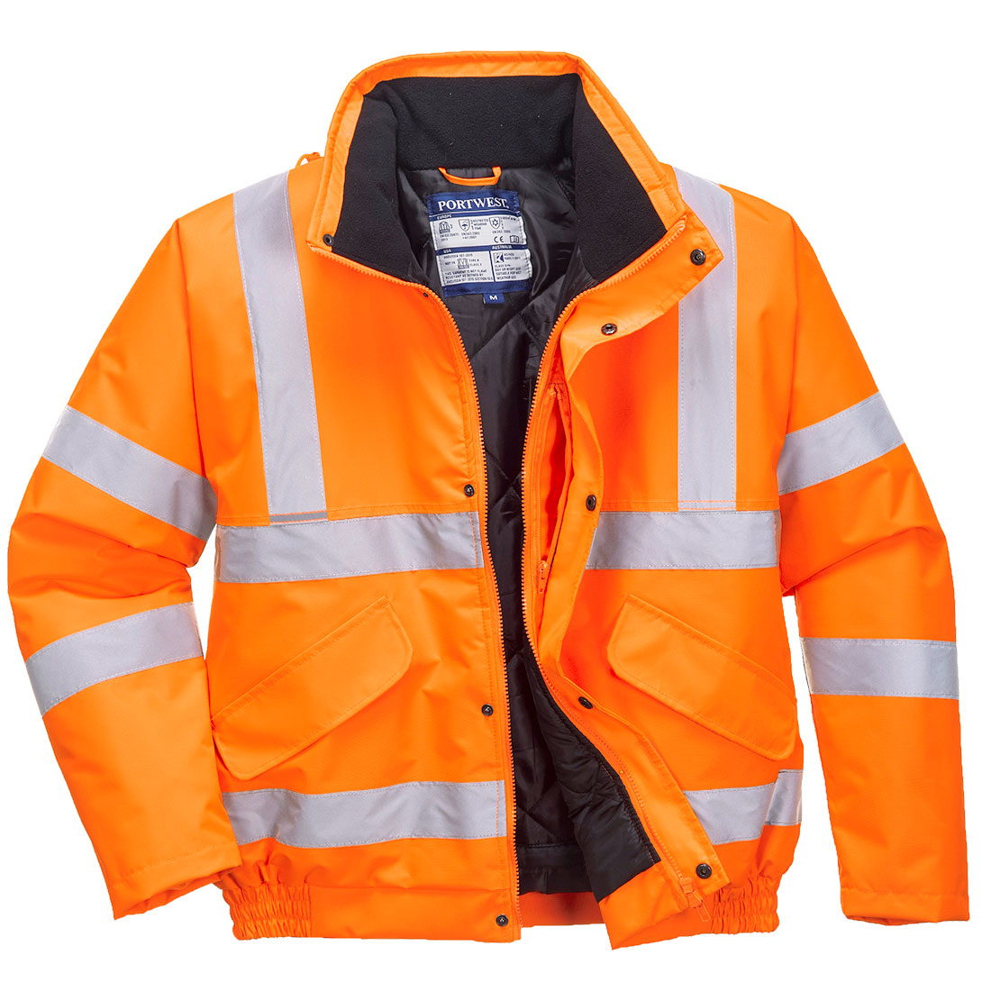 PW-RT32 Winter Pilotenjacke Warnschutz, orange