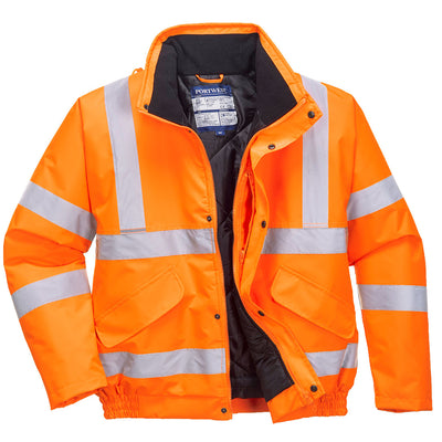 PW-RT32 Winter Pilotenjacke Warnschutz, orange