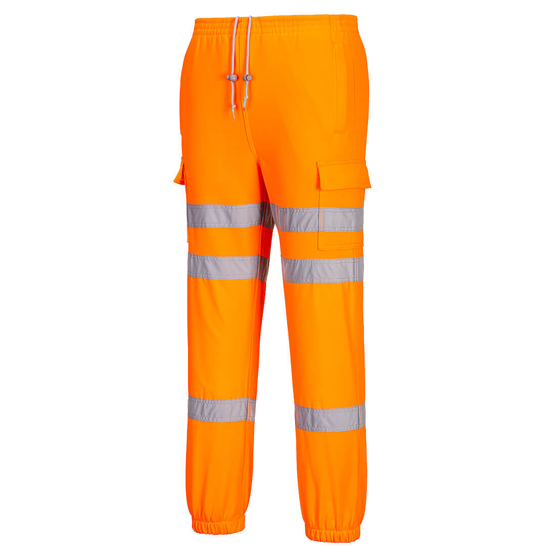 PW-RT48 Warnschutz Jogger mit drei Reflexstreifen orange