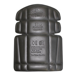 PW S156 Ergonomisch geformte Knieschoner schwarz