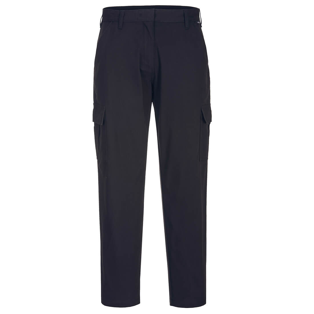 PW-S233 Stretch Cargohose für Damen, schwarz