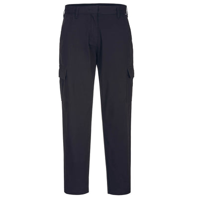 PW-S233 Stretch Cargohose für Damen, schwarz