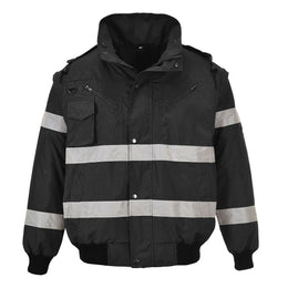 PW-S435 4-in-1 Pilotjacke schwarz
