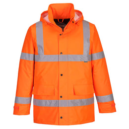 PW-S460 Warnschutz Winter Verkehrsjacke Orange