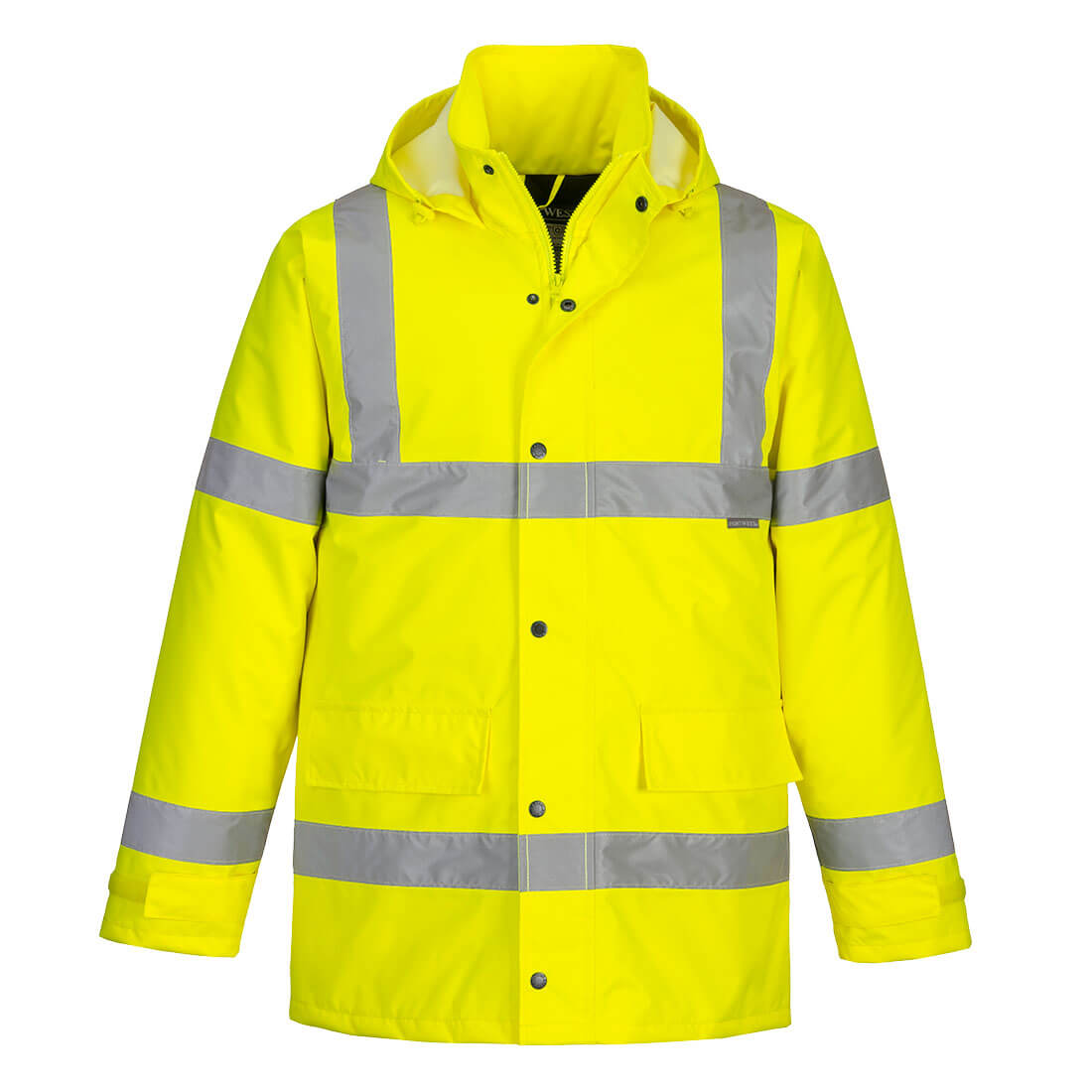 PW-S460 Warnschutz Winter Verkehrsjacke gelb