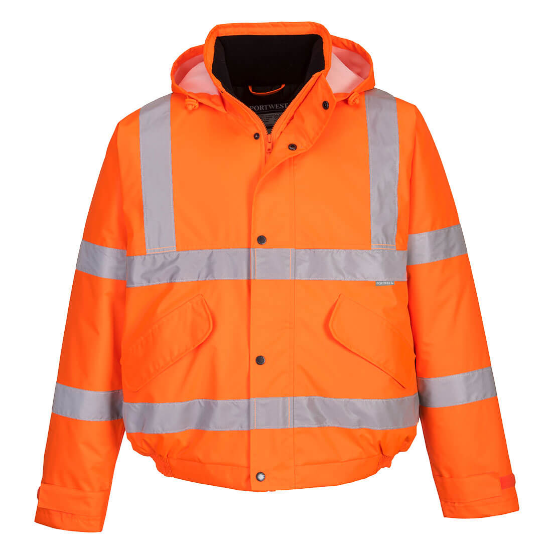 PW-S463 Winter Pilotenjacke Warnschutz, gelb,orange