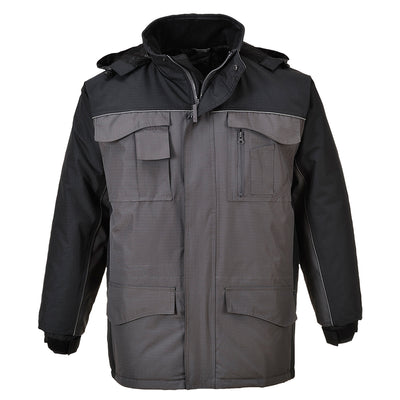 PW-S562 Winterparka schwarz/grau