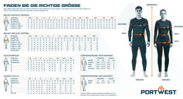 PW-PW364 Hi-Vis Klasse 1 Winterjacke warnorange
