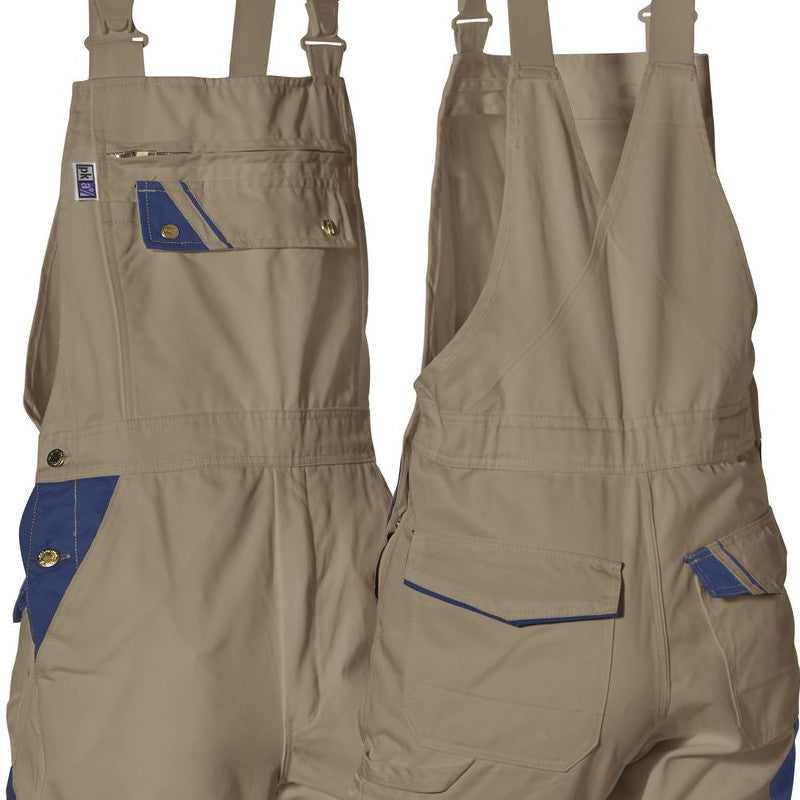 PKA SOPO Threeline Perfekt Arbeitshose Latzhose khaki Gr. 106