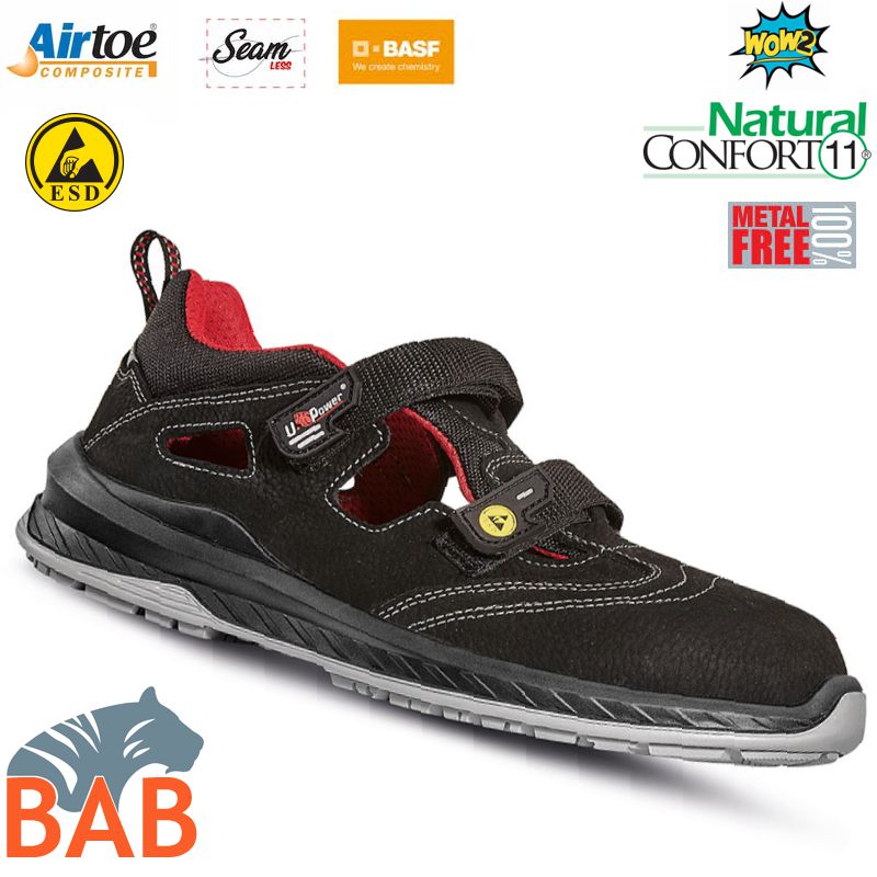 UP-RI00136 Scandy Sportliche Sicherheitssandale S1P