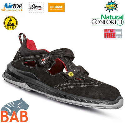 UP-RI00136 Scandy Sportliche Sicherheitssandale S1P