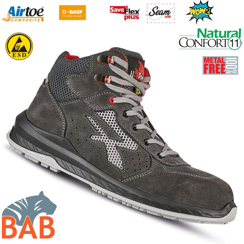 UP-RI10026 Alicante Sportlicher Sicherheitsschuh S1P