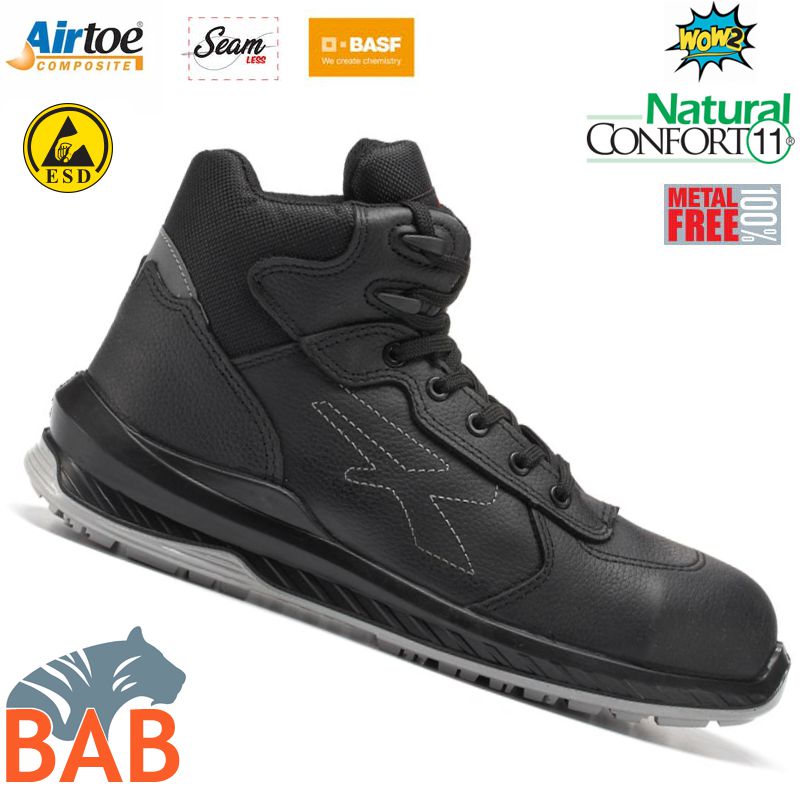 UP-RI10164 Scuro Sportlicher Sicherheitsschuh S3