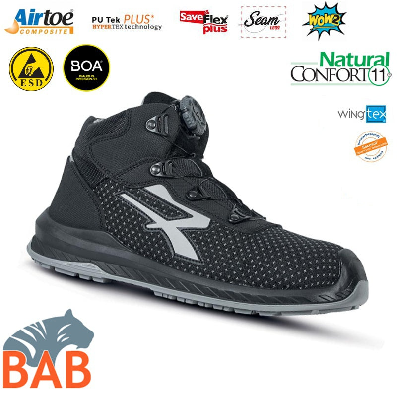 UP-RI10414 Panama Sportlicher Sicherheitsschuh S3