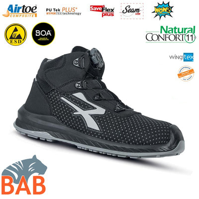 UP-RI10414 Panama Sportlicher Sicherheitsschuh S3