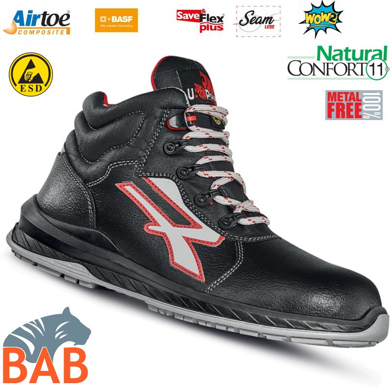 UP-RI11044 Boston Sportlicher Sicherheitsschuh S3