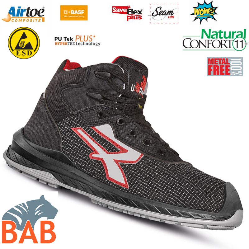 UP-RI11074 Stoccolma Sportlicher Sicherheitsschuh S3