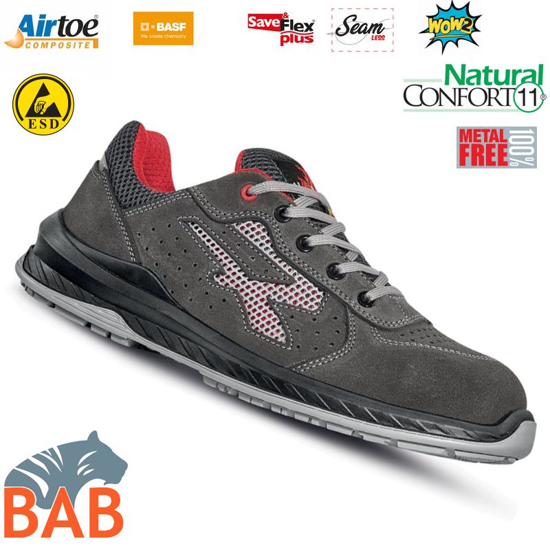 UP-RI20026 Radial Sportlicher Sicherheitshalbschuh S1P